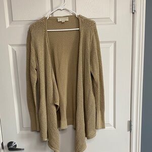 Michael Kors Beige Knit Cardigan